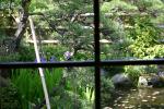 「小泉八雲旧居」の庭と池