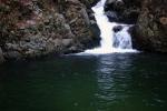 白神山地の「暗門の滝」からの渓流