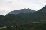 蒜山高原の鬼女台展望台から見た「大山」
