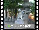 東京浅草寺、弁天堂の狛犬