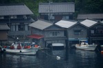 漁船と舟屋
