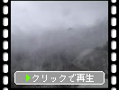 立山・黒部アルペンルートの残雪と赤沢岳の流雲