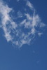 ハート雲と三日月