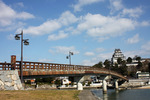 唐津城と城内橋