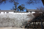 唐津城の石垣と櫓門