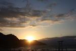 桜井二見ヶ浦の夕陽
