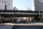 銀座京橋の交差点