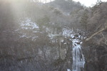 冬の日光・「華厳の滝」