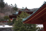 中禅寺の「本堂（立木観音堂）」と「五大堂」