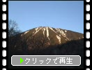 奥日光・戦場ヶ原から見た冬の高山と月
