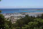 「あやまる岬」から見た珊瑚礁の海岸