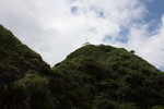 奄美大島・笠利岬の岩山と灯台
