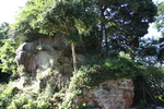 佐世保の「眼鏡岩」傍の岩