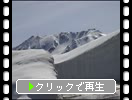 立山・天狗平の「雪の大谷」