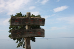 「サロマ湖」標識