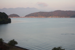 琵琶湖の曙とさざ波