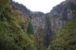晩秋の阿蘇「古閑の滝」の女滝