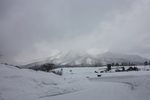 「蒜山三山」の雪景色