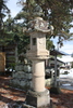松江城内にある「松江神社」の灯籠