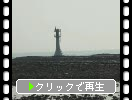 日南海岸「青島」の灯台と洗濯岩
