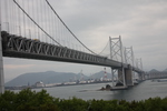 本州と四国間の「瀬戸大橋」