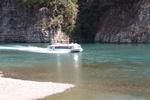 熊野川「瀞峡流域の遊覧舟」