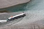 熊野川と遊覧船