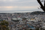 権現山の「神倉神社」から見た新宮の市街地