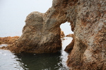 山陰「男女岩の海蝕洞」