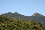 地蔵峠から見た「伯耆大山」周辺の山並み