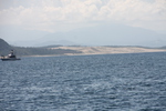 海側から見た鳥取砂丘の遠望