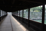 高松城址の「堀にかかる鞘橋」