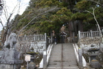 戸隠神社中社の参道石段