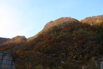 晩秋の岩山