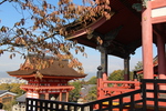 秋の京都・清水寺「西門と仁王門」