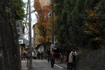 秋の京都・清水寺参道
