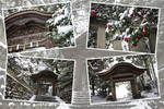 積雪の金沢・尾山神社「東神門」