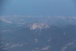 飛行機から見た大山