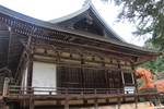 秋の京都・神護寺「毘沙門堂」