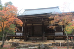 秋の神護寺「毘沙門堂」