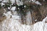 冬の銀山温泉「白銀の滝」