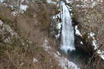 冬・氷結樹の「秋保大滝」