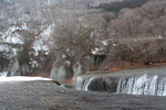 冬・氷雪期の「吹割の滝」