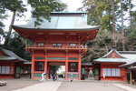 冬の鹿島神宮「楼門」