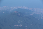飛行機から見た「普賢岳」