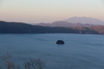秋の摩周湖「カムイシュ島」
