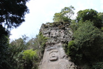 大分・熊野磨崖仏の「不動明王像」