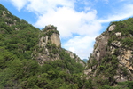 夏の昇仙峡「覚円峰と天狗岩」