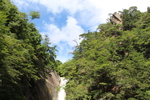 夏の昇仙峡「青空と仙娥滝」