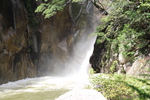 夏の昇仙峡「岩壁と瀑布」